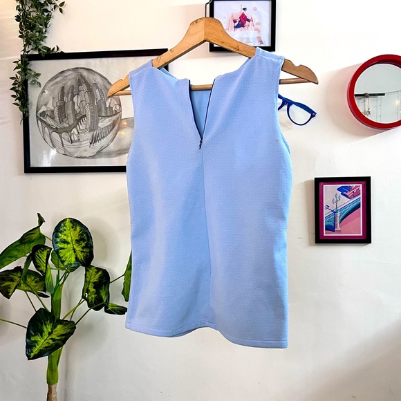 Zara Tops - Formal sky blue shirt for office- can be worn reversible
